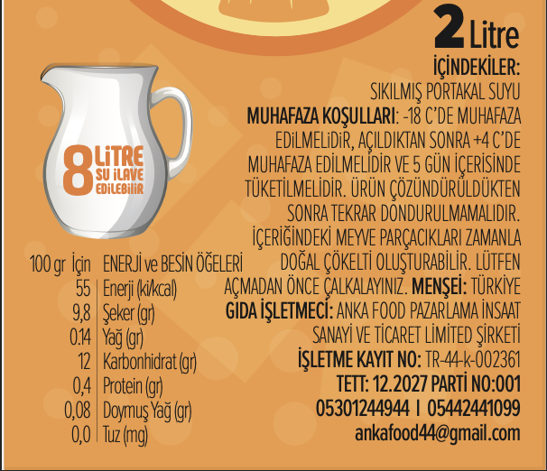 Malatya üretimi limonata, portakal suyu, nar suyu ve reyhan şerbeti – hijyenik ambalajlı, doğal içerikli toptan içecek markası Limonanka.